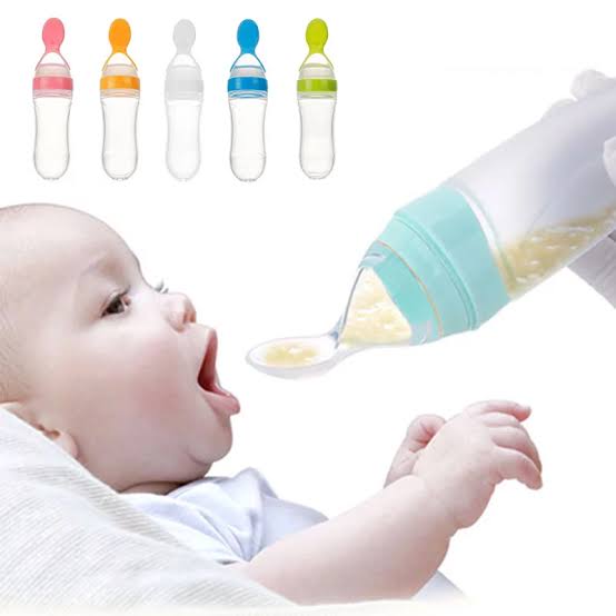 Food Pacifier + Feeder Spoon